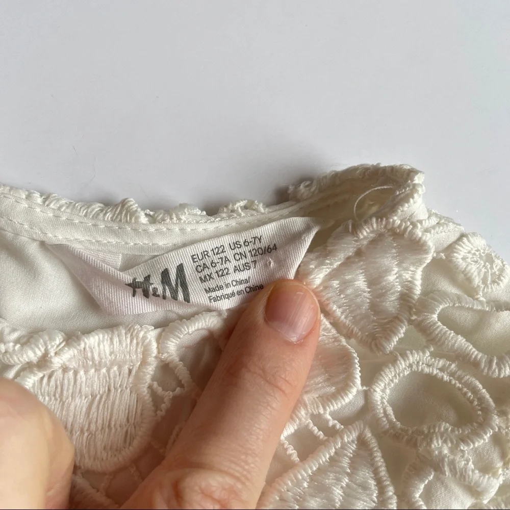 H&M heart lace dress